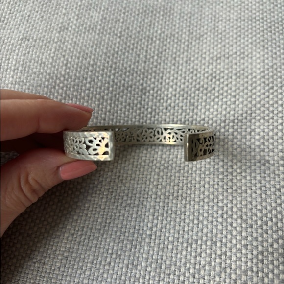 925 silver filigree cuff bracelet - Picture 4 of 5